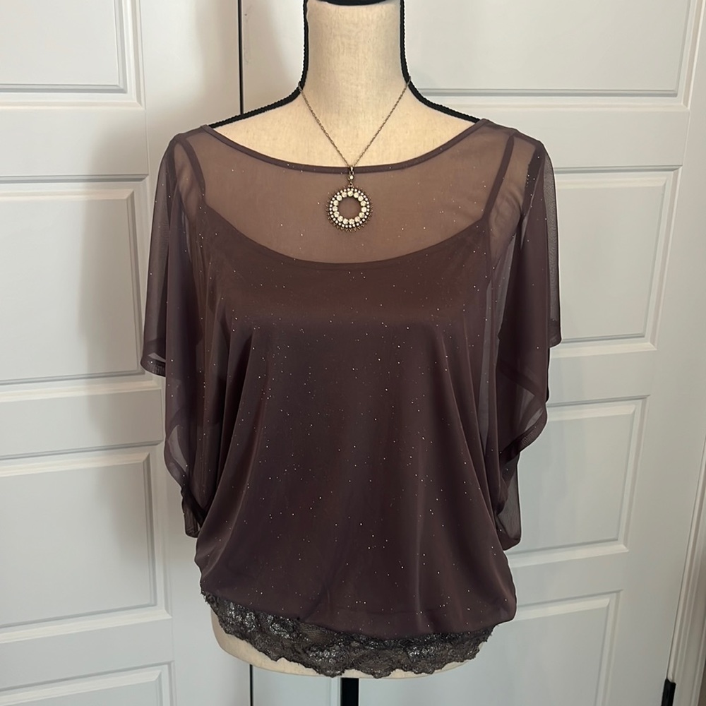 Night out on the town top! Size XL